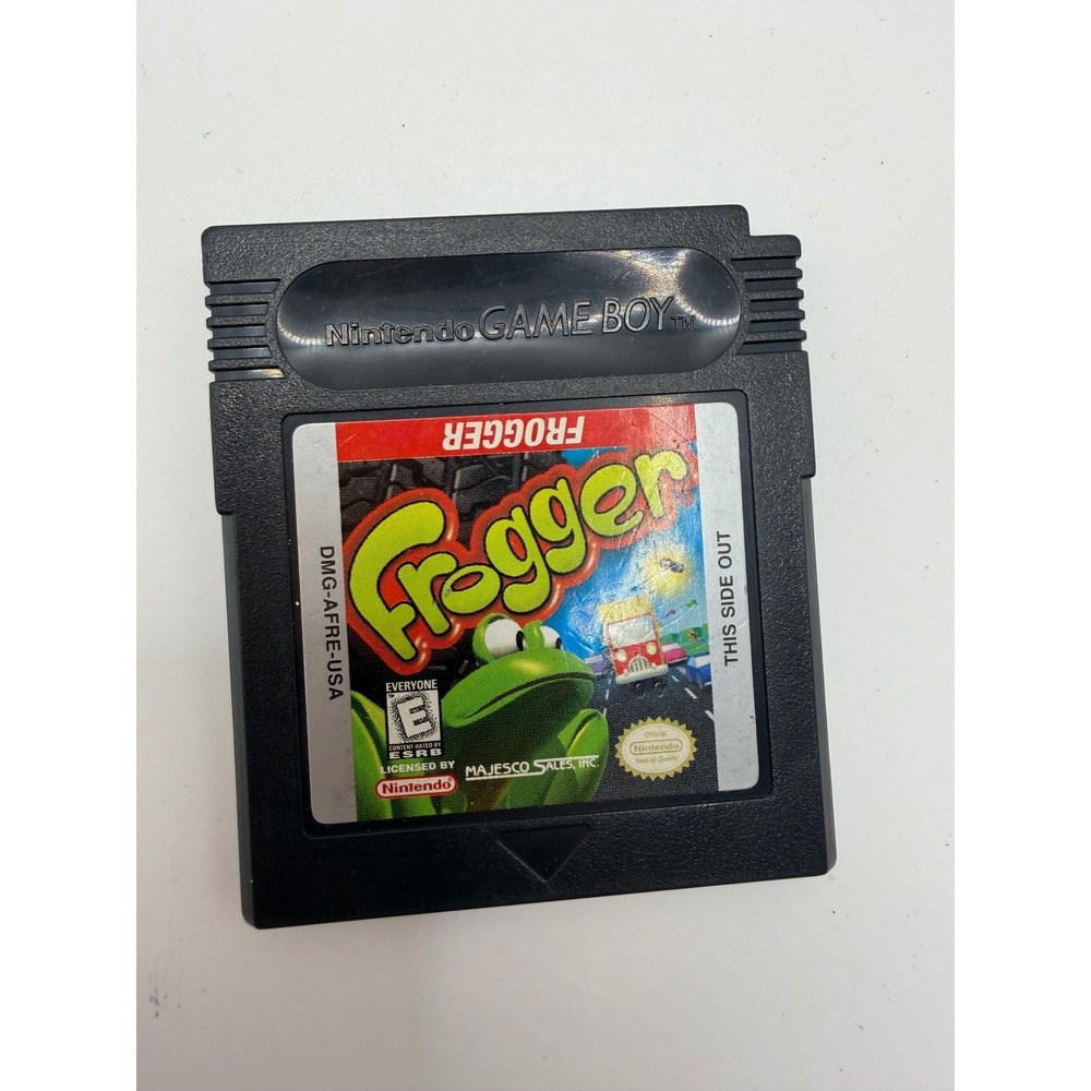 Frogger Nintendo Game Boy DMG-AFRE-USA Majesco Retro Arcade Video Game Cartridge